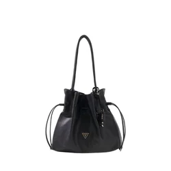 GUESS Nakupovalna torba Guess Cabas Karima Black črna