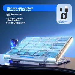 Ice Coorel Postolje za laptop sa hlađenjem Q9, 29.2x40x73.5 cm