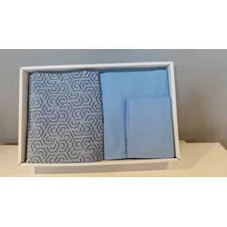 Tac Set posteljine sa prekrivačem Elise, 200x220cm, Plavi