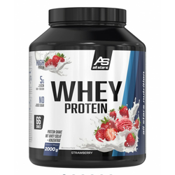 ALL STARS Whey protein Jagoda, 2000 g