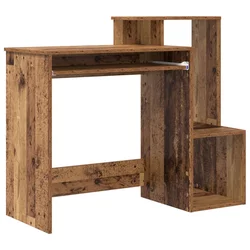 Stol s ladicama Staro drvo 106 x 41 x 88.5 cm Konstruirano drvo