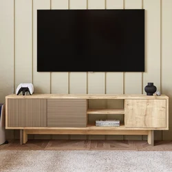 HANAH HOME TV polica Ravello Warm Oak Sapphire Oak
