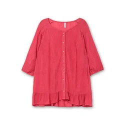 SHEEGO Bluza češnjevo rdeča