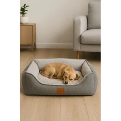 Paws & Whiskers Krevet za ljubimce Zeus, 60x40x15 cm, Sivi