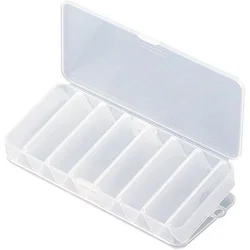 PLASTIC BOX REVERSIBLE 85 Clear