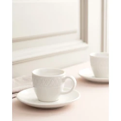 Madame Coco Set šoljica za kafu, 90ml, 6 komada, Beli