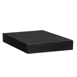 FIVE Zidna Polica 23,5X23,5X3,8Cm Mdf/Drvo Crna