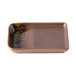 Skleda za omako SHIGARAKI 15 cm, 30 ml, rjava, keramika, MIJ