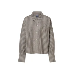 GAP Bluza rjava/bela