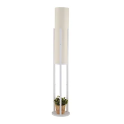 Opviq Circle Dor Podna lampa, Bela