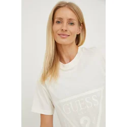 Guess Majica V2YI06 K8HM0 Bež Regular Fit