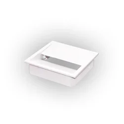 Rozetna za kablove 1626 85x85 H=20, White ( 608-013 )