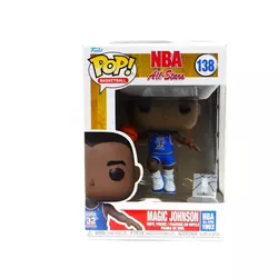 Magic Johnson 32 All Star 1991 Funko POP! Legends Blue Figura