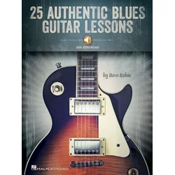 25 Authentic Blues Guitar Lessons [With Access Code]