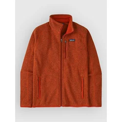 Patagonia Better Sweater jopica s kapuco coal orange