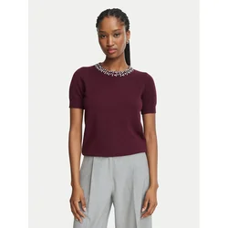 Rinascimento Bluza CFM0012301003 Bordo rdeča Regular Fit