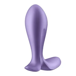 Satisfyer Analni vibrator Intensity Plug vijoličen