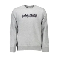 NAPAPIJRI Muški duks NP0A4FQU-BERBER-C-2_GRIGIO_160-MED-GREY-MEL, Sivi