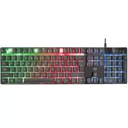 TRUST Gaming tastatura GXT 835 AZOR RGB crna