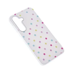 Maska za Samsung Galaxy S26 Fe bela Dotty Pop