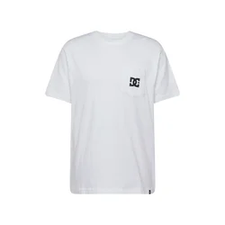 DC Shoes Majica  črna / bela