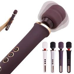 AV Wand masažer i vibrator za G tačku CRNI