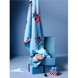 Sinsay - Dečji božićni prekrivač Stitch - bledoplavo