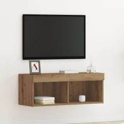 Set TV komoda hrast artisan 80 x 30 x 30 cm Konstruirano drvo