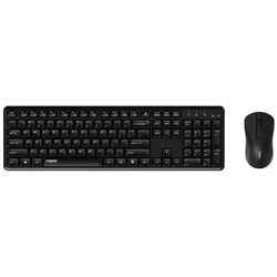 Rapoo Tastatura, Bežična, Crna