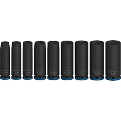 Komplet PRO Impact Socket Set, 1/4 palca, globok, 9-delni