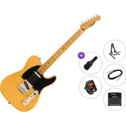 Fender Squier Classic Vibe 50s Telecaster MN Premium SET Butterscotch Blonde Električna kitara