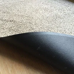 Otirač eco-dry bež 40x60cm guma po obodu