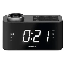 Technisat DIGICLOCK 300 radijska ura Črna