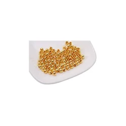 Metalna perla 5 mm zlato
