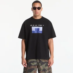 Majice PLEASURES Speaking Heavyweight Shirt Black S