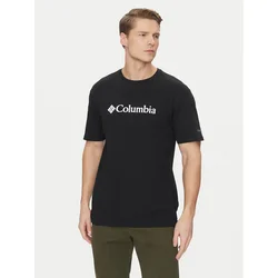 Columbia Majica CSC Basic Logo EM2180 Črna Regular Fit