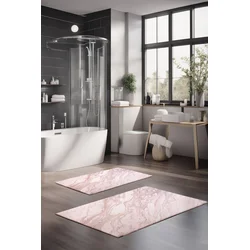 Lessentiel Maison Set prostirki za kupatilo CT-5034, 2 Komada, Krem