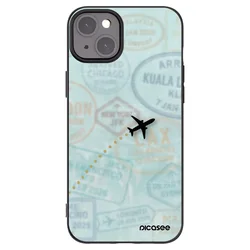 Silikonski črni ovitek za Apple iPhone 15 Plus - FLIGHT PATH