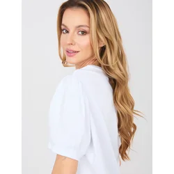 Bela ženska oversized bluza RUE PARIS