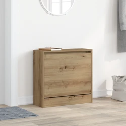 Ormar za cipele s policom Umjetnički hrast 60 x 21 x 57 cm