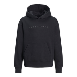 JACK & JONES Duks za dečake 12237468, Crni
