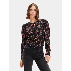 Desigual Bluza PETER, črna
