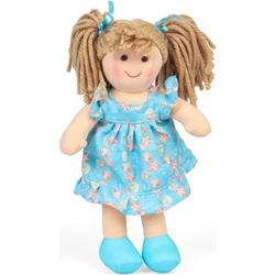 Bigjigs Toys Punčka iz blaga Maisie - mala 25 cm