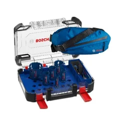 Bosch Set kružnih testera, 6 komada + Centrirajuće burgije, 2 komada