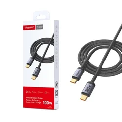 TRANYOO USB Kabl T-CC4 100W USB-C na USB-C 2m Crni
