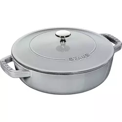 Chistera cooking pot, cast iron, 28 cm, Graphite Grey - Staub