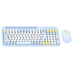Combo mis tastatura wireless Fantech WK-899 GO mochi101 plava