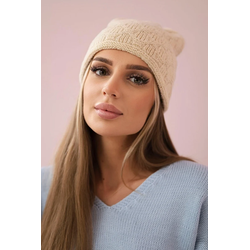 marka niezdefiniowana Cap Agata K222 light beige