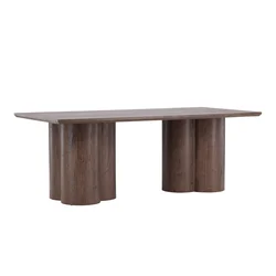 Miza Dallas 4447 (Rjava) Rjava, 77x100x210cm, MDF plošča, MDF plošča