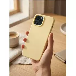 Sinsay - Maska za iPhone 12/12 Pro - svetlo žuta